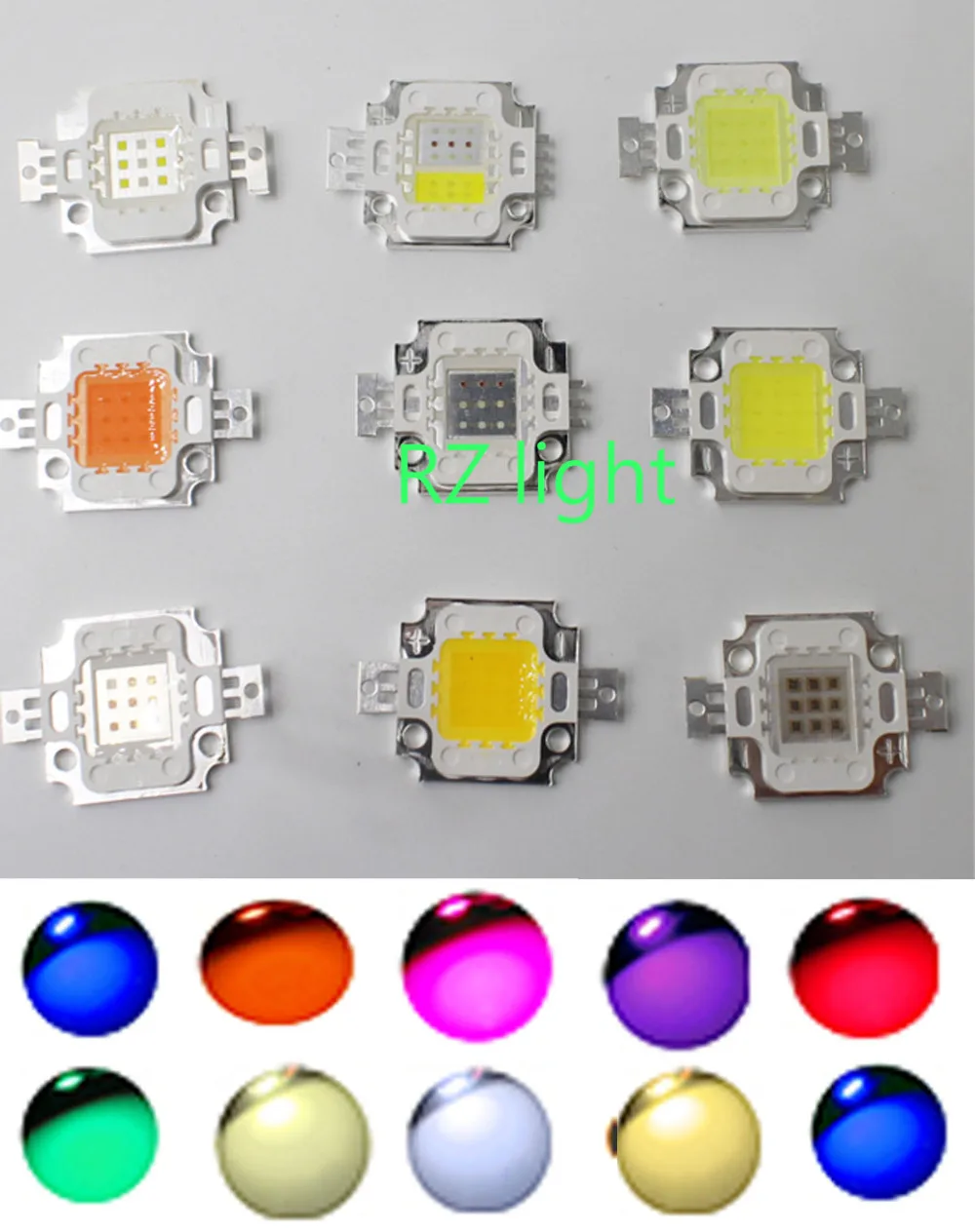 Светодиодный чип высокой мощности 10 Вт светодиодный естесветильник холодный