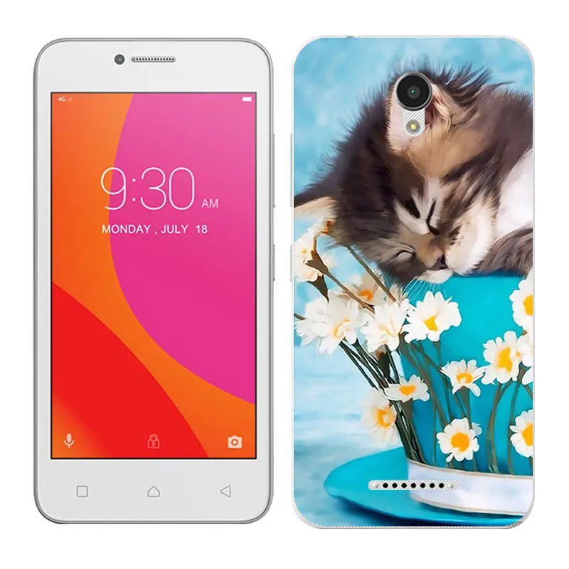 03 Мягкий чехол для телефона lenovo Vibe A2016A40 A Plus A1010 A20 A1010a20 задняя крышка Спящая окрашенная для lenovo Vibe B A2016 A40 - Цвет: 03