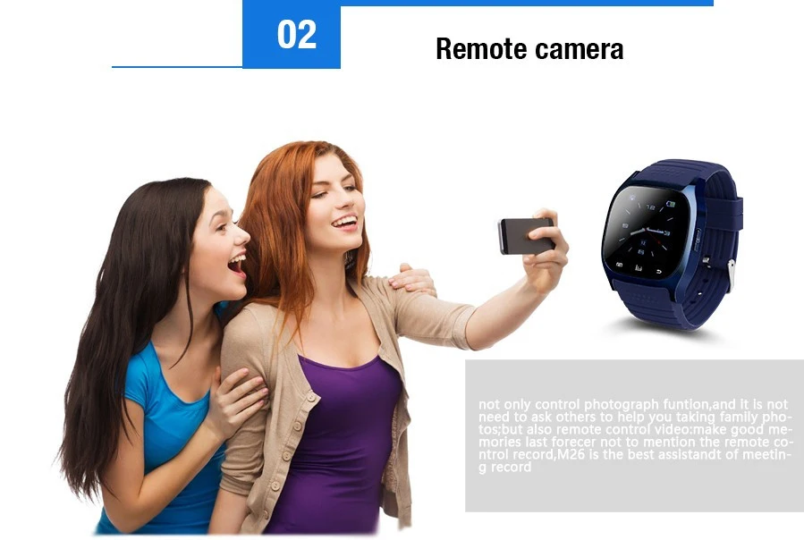 M26 Bluetooth Смарт часы новые стильные женские мужские унисекс электронные часы с звонком музыка шагомер для Android
