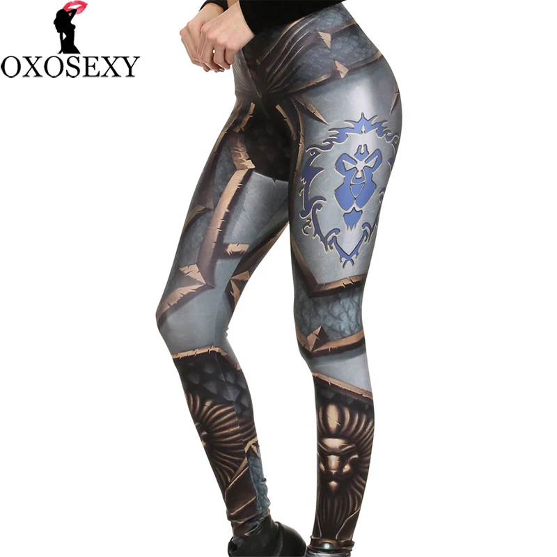 Женские осенние леггинсы с высокой талией черные брюки 3D принтом 86|women leggings|leggins