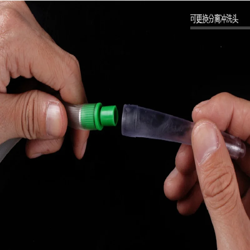 Гигиенический анальный шприц электронная сигарета клизер насос душ здоровый |