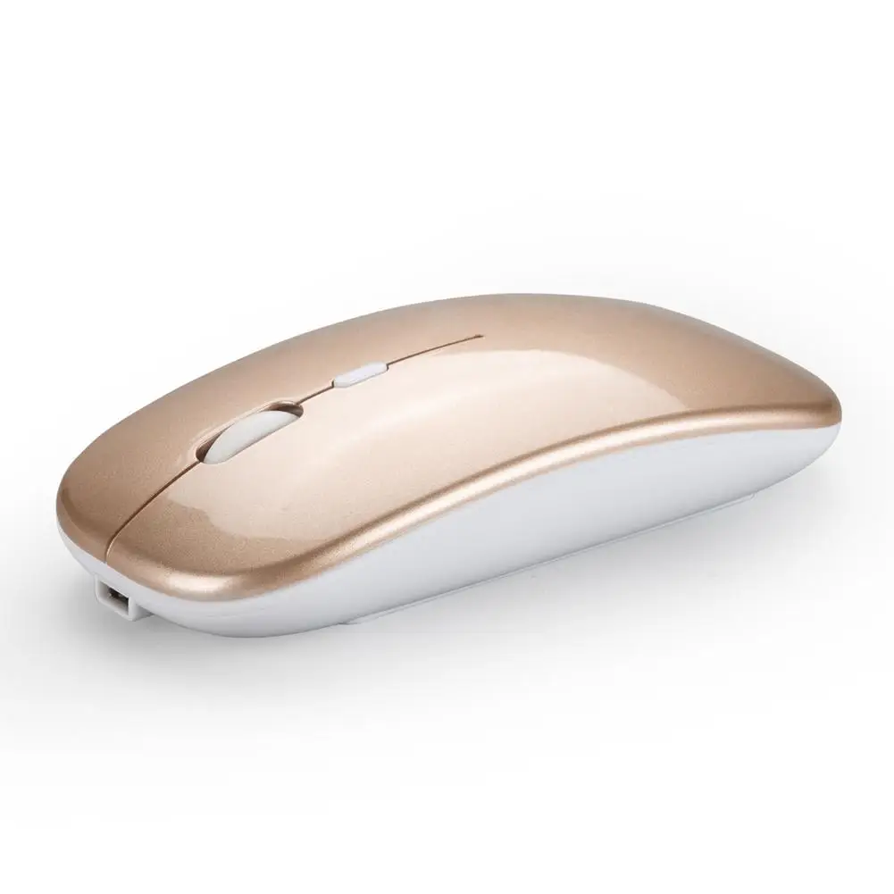 Перезаряжаемая беспроводная мышь M80 бесшумная офисная 2 4G 500 мАч встроенная