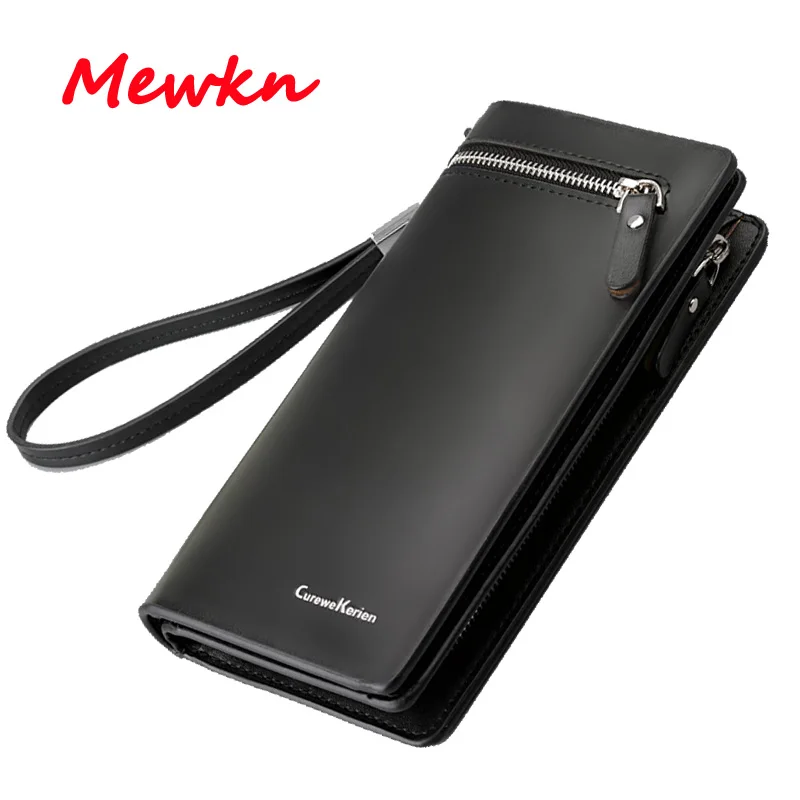 Новый мужской кошелек 3 сложения с несколькими отделениями для карт клатч карман