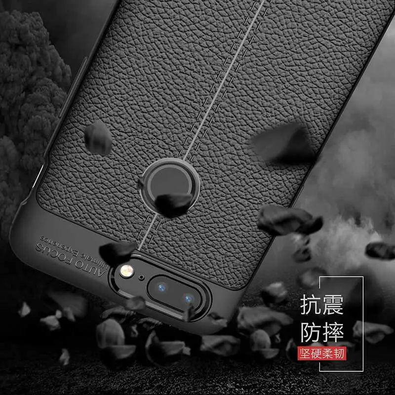Mokoemi Lichee Pattern Ударопрочный Мягкий 6 01 &quotдля Oneplus 5T чехол для сотовый Чехол телефона