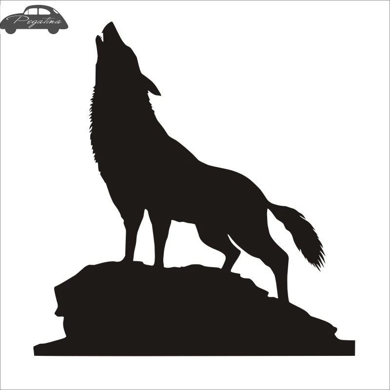 Wolf Sticker Lobo Decal Hollow Car Window Vinyl Funny Poster | Stickers