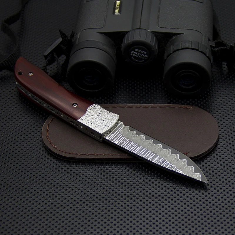 EDC VG 10 Дамаск тактический складной Ножи Сталь карман выживания утилита охотничьи