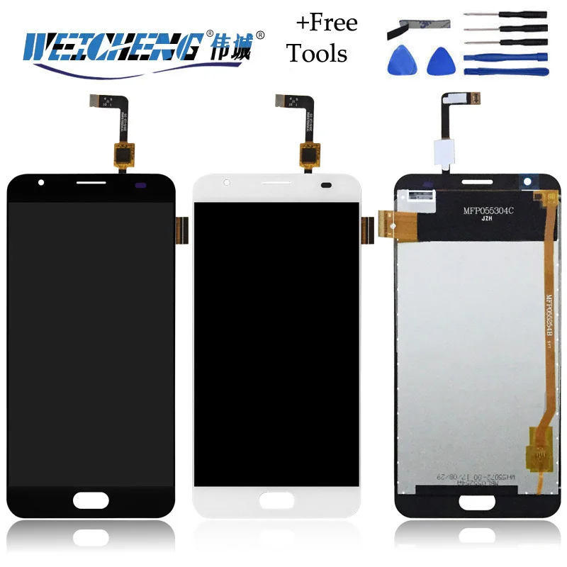 WEICHENG Android 7 0 для Ulefone power 2 ЖК-дисплей и кодирующий преобразователь сенсорного