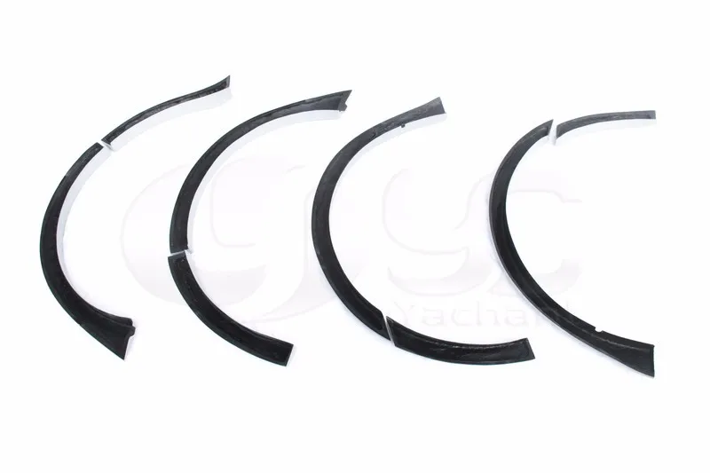 FRP стекловолокно комплект крыла 8 шт. подходит для 2009-2012 Golf MK6 GT R20 RZ RAZOR style Fender Flares