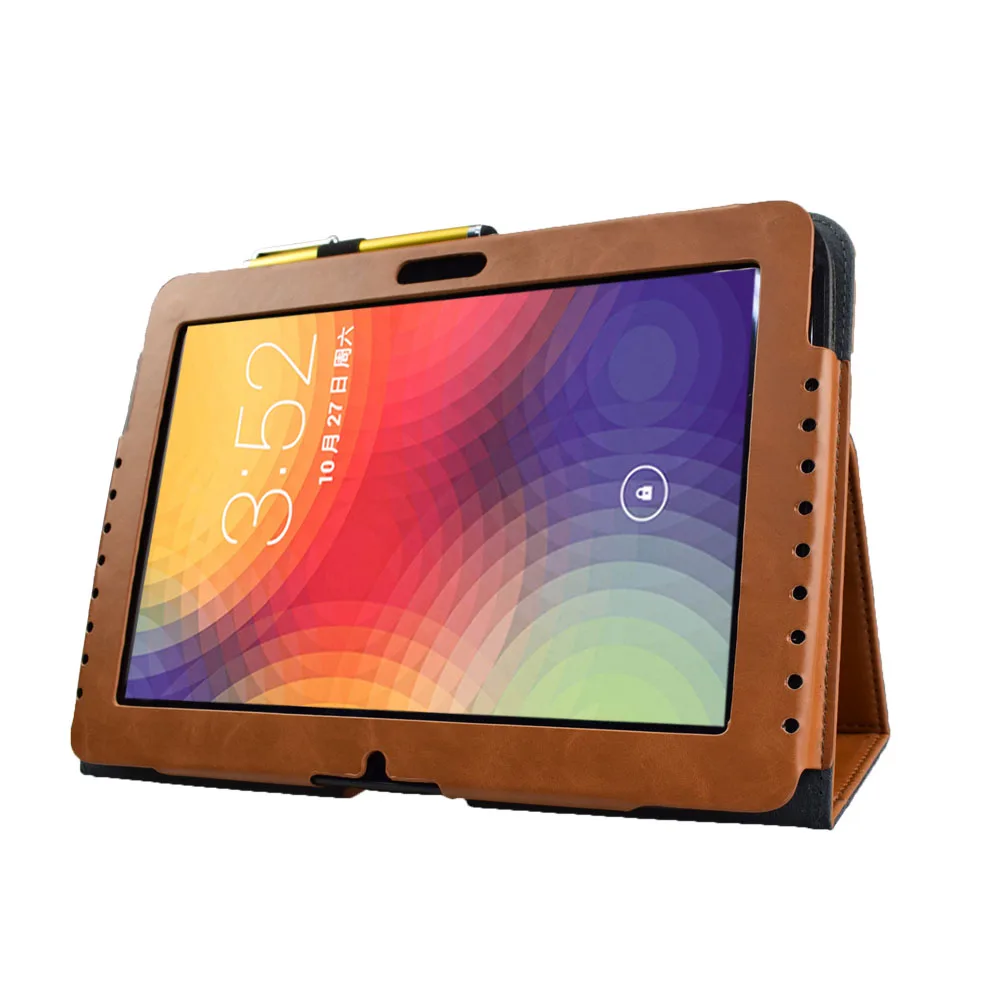 Защитный чехол из искусственной кожи для планшета Google Nexus 10, samsung, 10,1 дюймов, P8110, чехол-подставка с магнитом, автоматическое Пробуждение/выключение+ пленка+ ручка