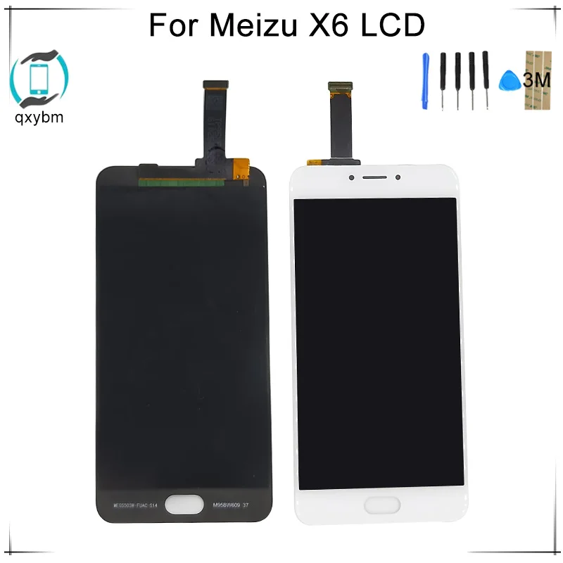 5 дюймов для Meizu MX6 X6 ЖК дисплей Дисплей с кодирующий преобразователь сенсорного