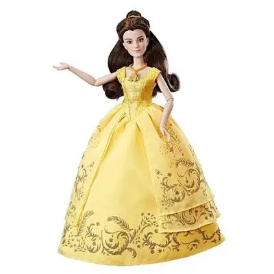Disneys принцесса Красавица и Чудовище очаровательное бальное платье деревенское платье Belle Коллекция фигурка игрушка модель девушки подарок взять