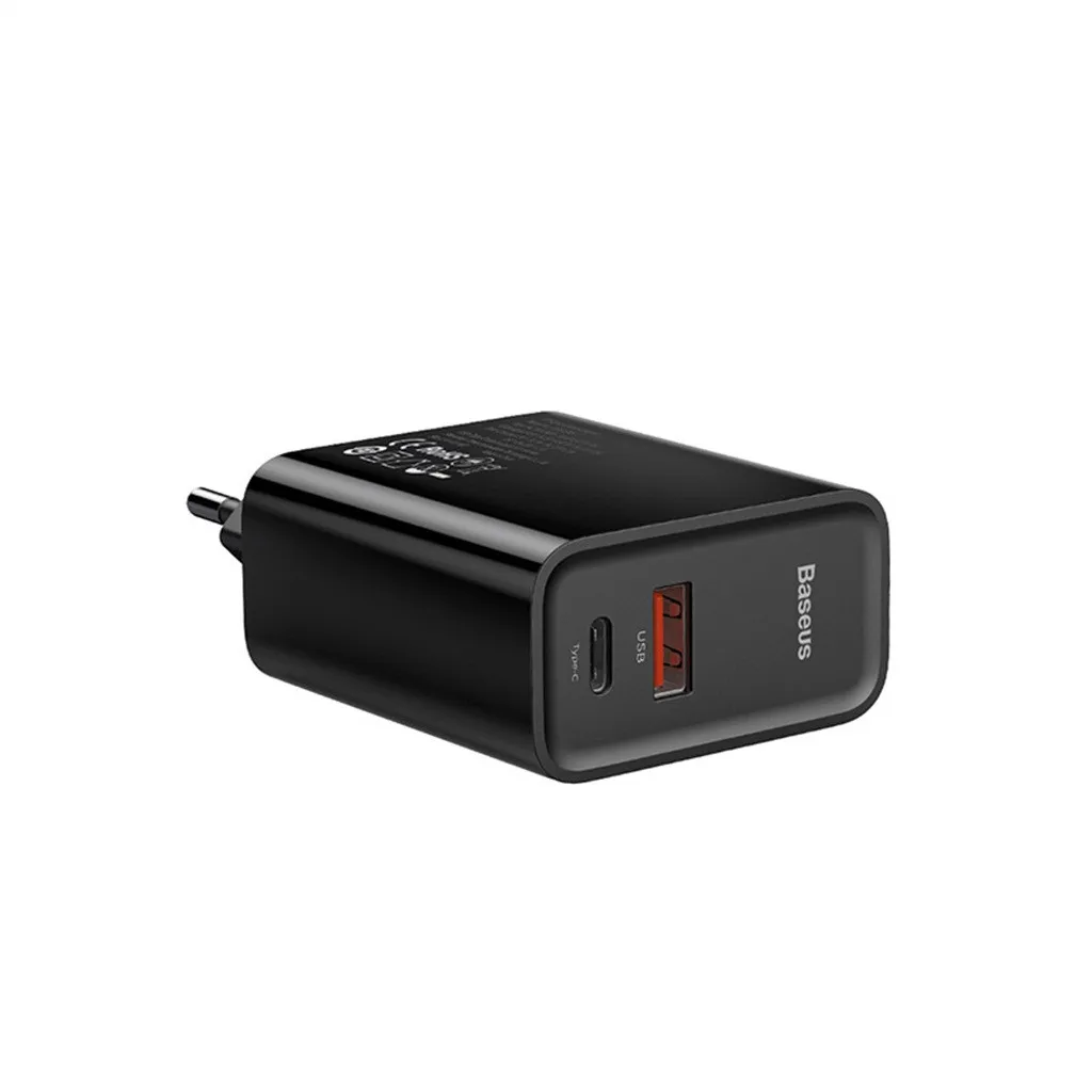30 Вт type-C USB-C QC3.0 PD мобильный телефон Быстрая зарядка настенное зарядное устройство адаптер для samsung Xiaomi iPhone X 8 EU Plug