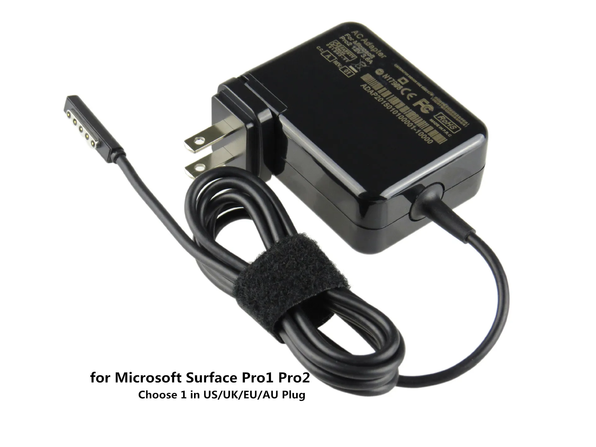 

48W Ac Laptop Power Adapter Charger For Microsoft Surface Pro1 Pro2 Pro 1 Pro 2 12V 3.6A