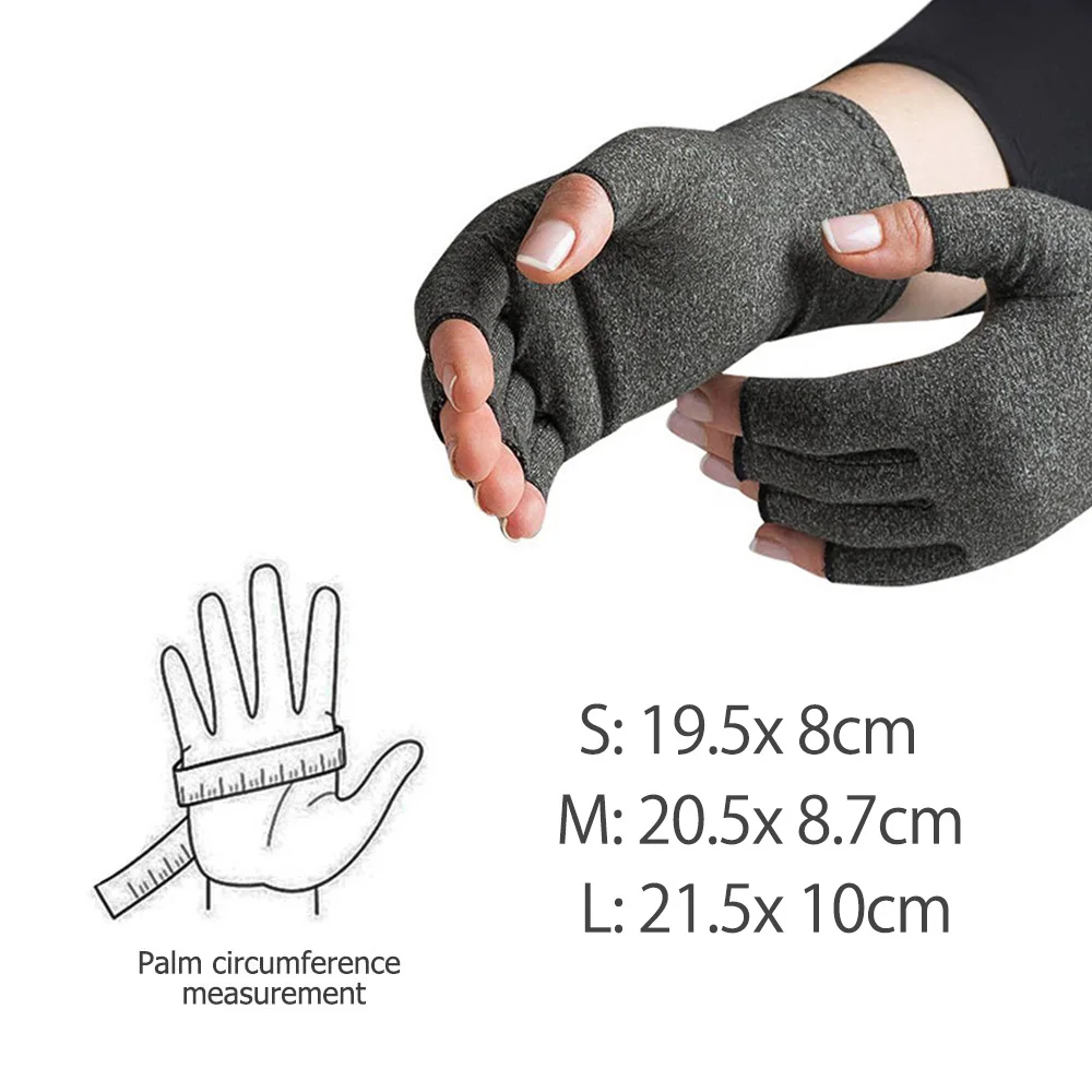 

1 Pairs Arthritis Gloves Touch Screen Gloves Anti Arthritis Therapy Compression Gloves and Ache Pain Joint Relief Warm Men Women