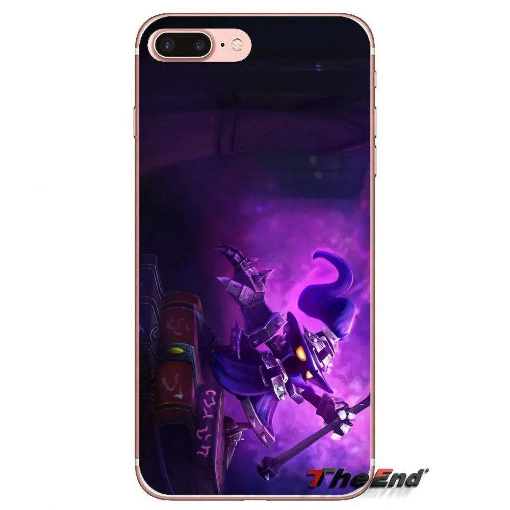 Чехол для iPhone X 4 4S 5 5S 5C SE 6 6S 7 8 Plus Samsung Galaxy J1 J3 J5 J7 A3 A5 2016 2017 Baron Von Veigar League of Legends |