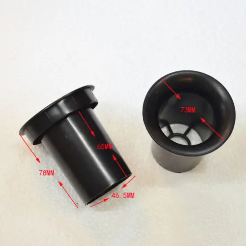 2 шт. 5 &quot-8&quot дюймовый усилитель динамик порт бас рефлекторная трубка НЧ-динамик