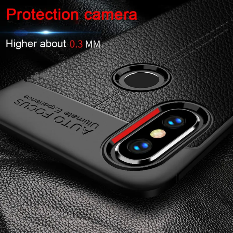 Чехол для Xiaomi Redmi Note 6 Pro силиконовый кожаный мягкий чехол Xiomi Mi A2 Lite Pocophone F1 8 SE Max 3 6X