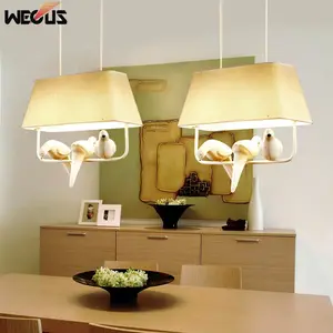 Средиземноморский светильник с 3 птицами, подвесной светильник в стиле лофт, ретро, ресторан, балкон, столовая, коридор, кафе, магазин, светильник s E27