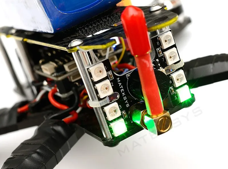 Matek Systems WS2812 - BH 2-в-1 светодиодная задняя подсветка строка TX режим FC 8 светильников 7