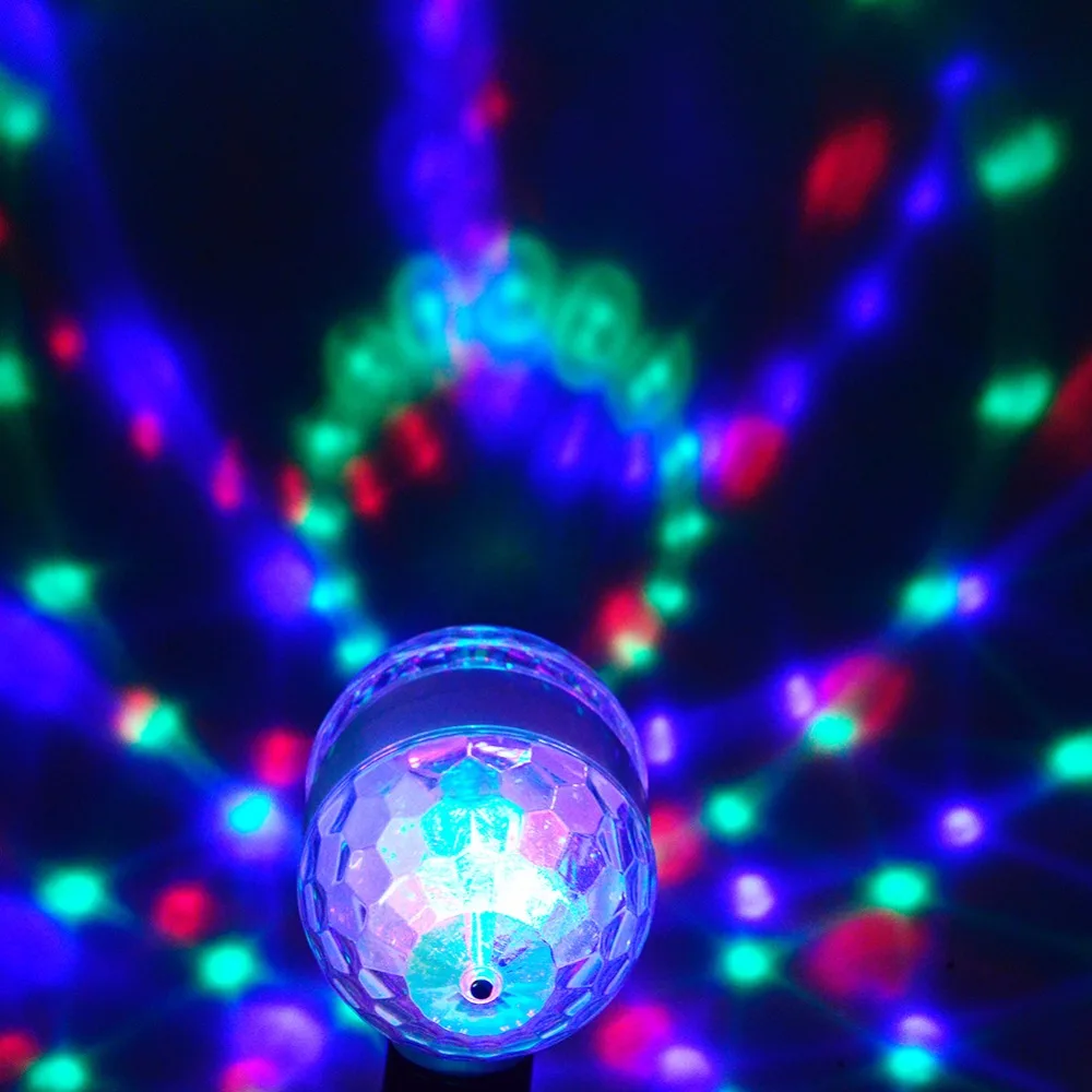 Светодиодные лампы AmmToo E27 сценический эффект 6 Вт AC85 265V RGB|lamp for|e27 lede27 led bulb |