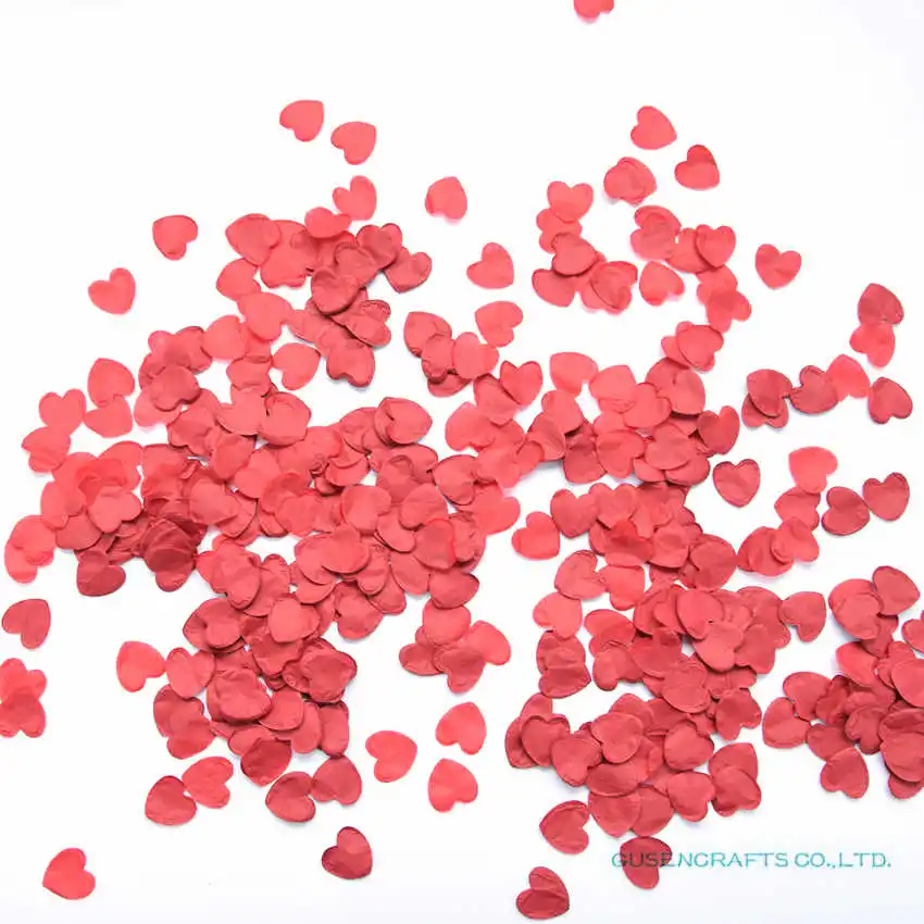 

Бумажное конфетти сердечки GSCRAFTS 1500 шт.