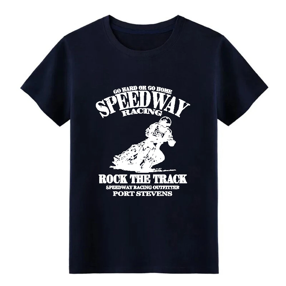 Мужская футболка с коротким рукавом speedway racing трикотажная круглым вырезом новая