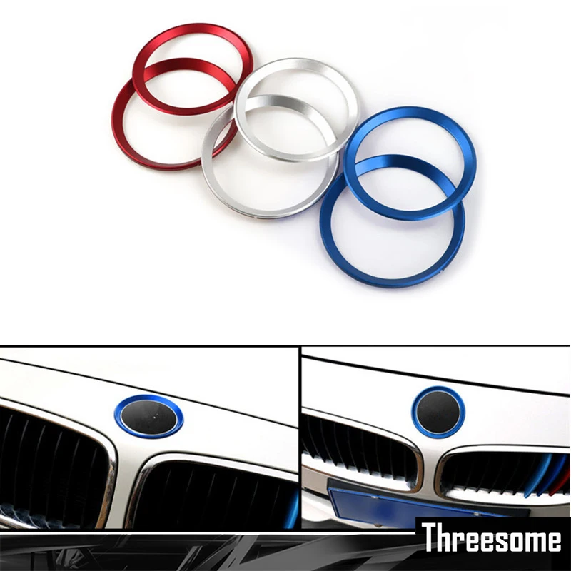 SRXTZM для BMW 3 4 Serise M3 M4 F30 F31 F32 F34 F82 алюминиевый сплав 2 шт. Передняя головка и задний