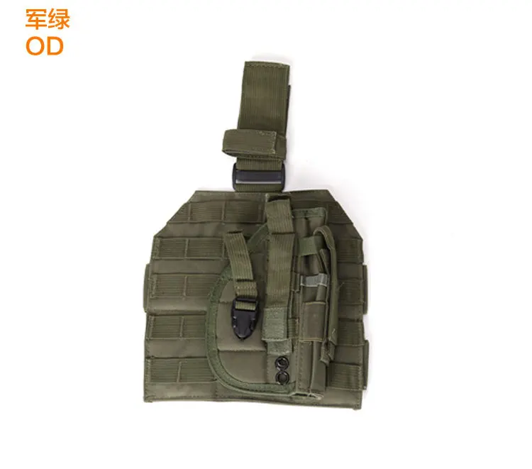 Тактический MOLLE Drop Leg платформа для охоты Пейнтбол страйкбол Удобная Светодиодная панель ремень пистолет кобура пистолет Glock 17
