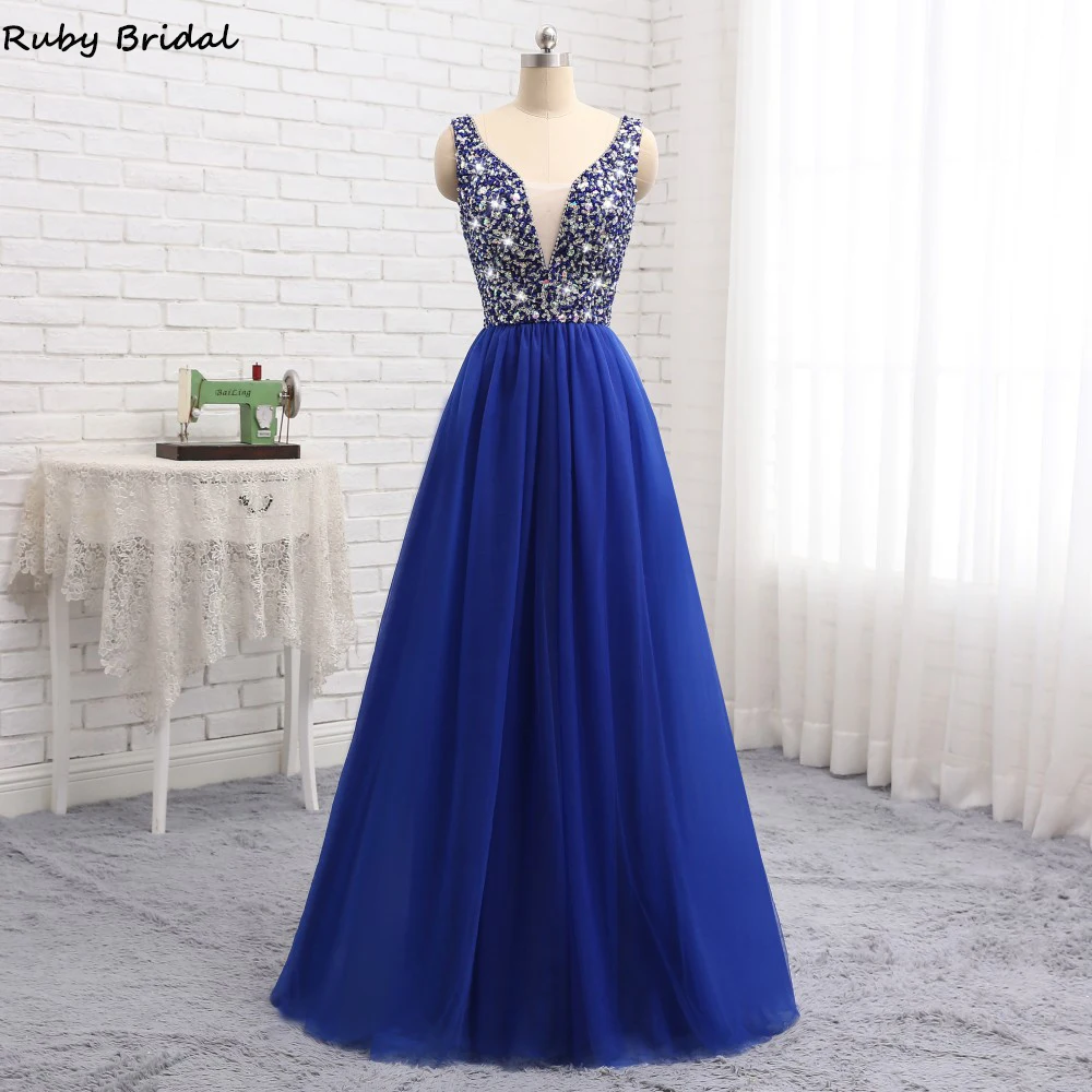 Платье рубиновое свадебное длинное ТРАПЕЦИЕВИДНОЕ с V-образным вырезом | Свадьбы