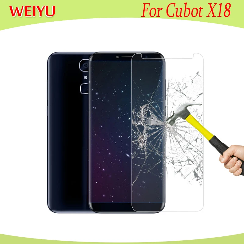 WEIYU закаленное Стекло для Cubot X18 Экран протектор запасная часть телефона Простота