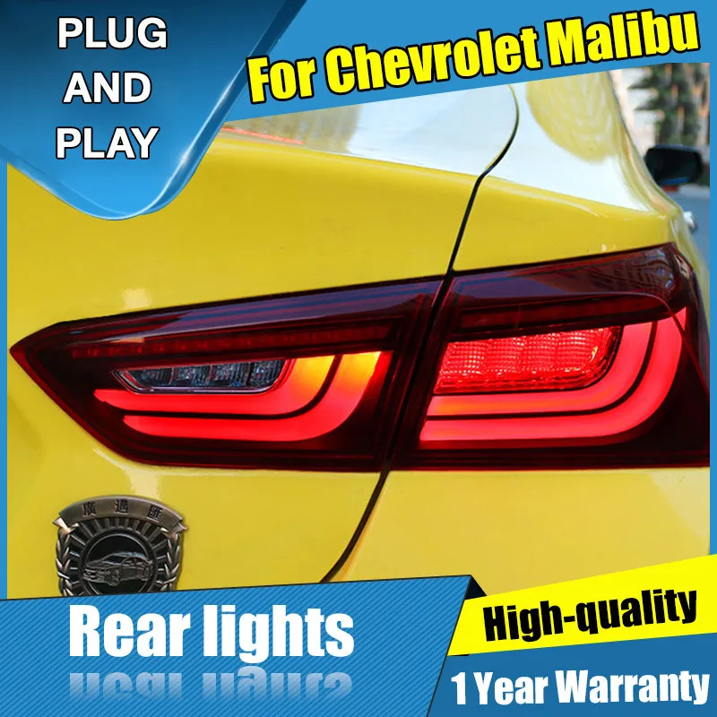 Автомобильный Стайлинг светодиодный задний фонарь для Chevrolet Malibu хвост