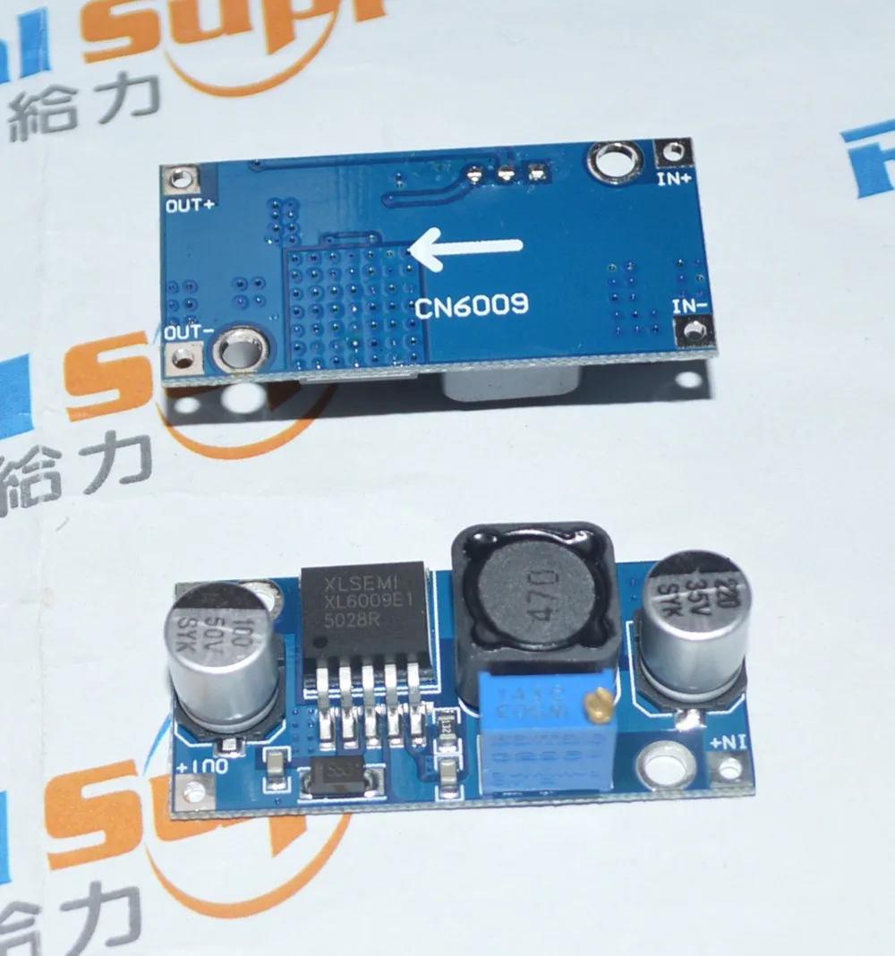 Регулируемый Модуль бустера постоянного тока XL6009 10 шт./лот модуль питания LM2577
