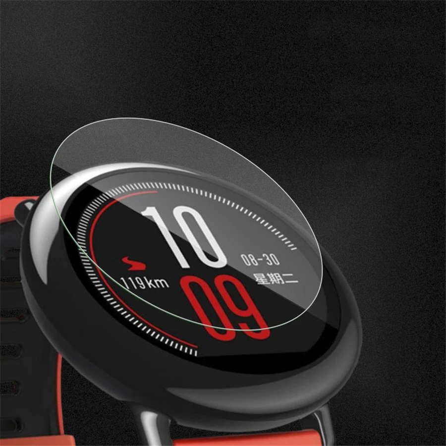 Пленка из закаленного стекла для Amazfit Xiaomi Huami защита экрана 9H пленка HD ремешок