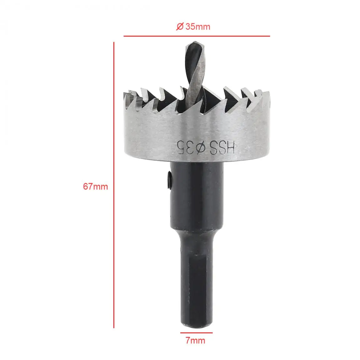 Сверло из быстрорежущей стали для отверстий 35 мм | Инструменты