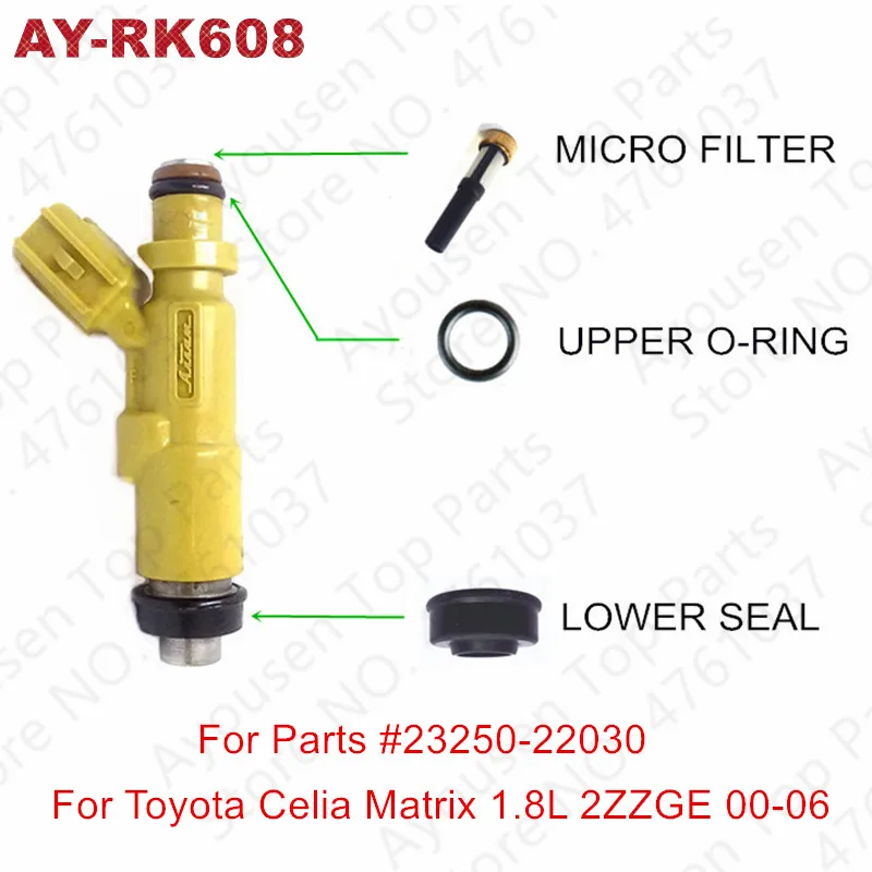 Бесплатная доставка 4 комплекта фреза для Toyota Celia Matrix 1.8L двигатель 2zzge 00 06 детали