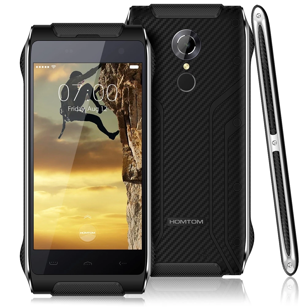 Homtom HT20 Original IP68 Waterproof Smartphone Android 6.0 MT6737 Quad Core 2G RAM 16G ROM 3500mAh 8MP Shockproof Cellphone | Мобильные