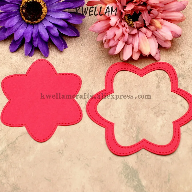 4 шт. снаружи и внутри C-образная рамка металлические высекальные штампы для