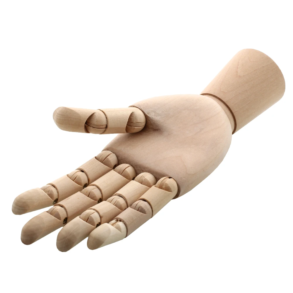 10 &quotдеревянный художественный манекен в виде рук художественная модель эскиз