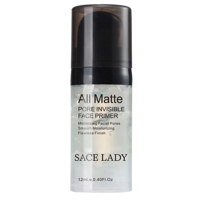 Primer 12ml SACE LADY основа для ЛИЦА ПРАЙМЕР макияж жидкая матовая макияж тонкие линии контроль маслом крем для лица осветление основа праймер косметика - Цвет: Primer 12ml