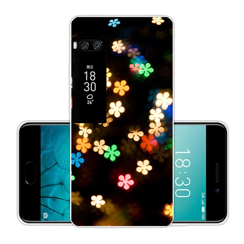 3D чехол для Meizu Pro 7 телефона мягкий силиконовый Pro7 Star прозрачный Ультратонкий из