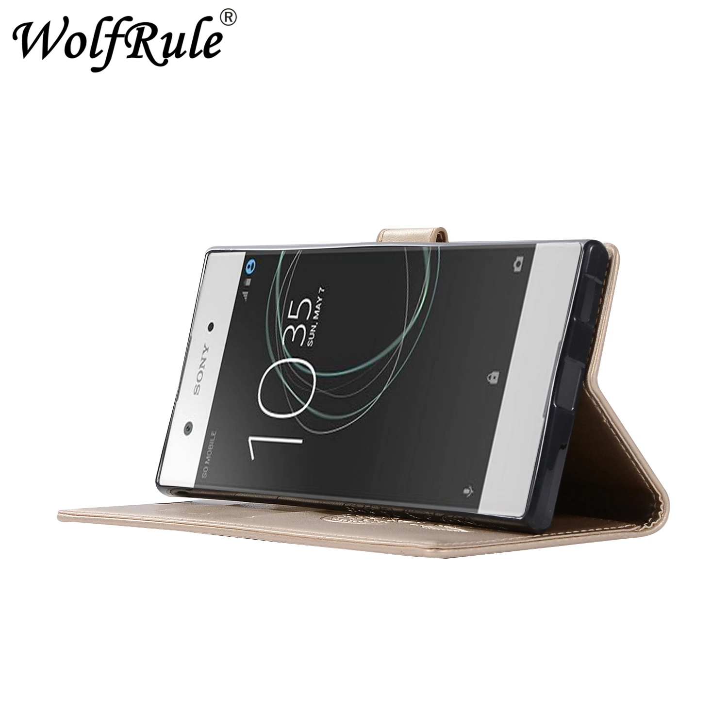 Флип-чехол для Sony Xperia L1 кожаный чехол сумка телефона чехол-кошелек G3311 G3312 G3313 |