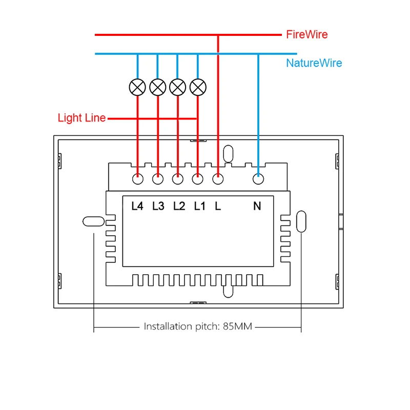 SESOO wifi умный сенсорный выключатель приложение беспроводной дистанционный