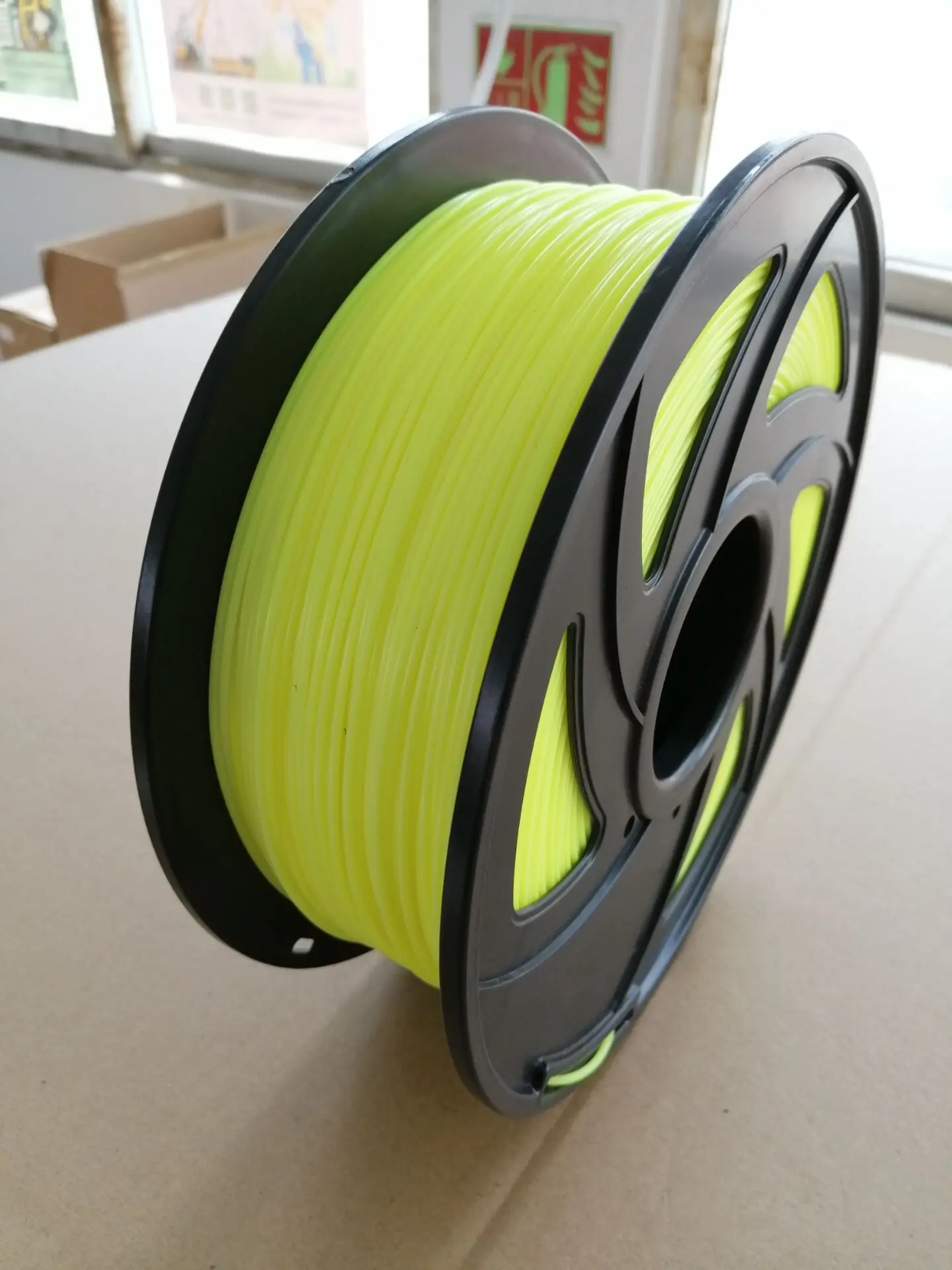 Fluorescent yellow 3d принтер 1 кг 1,75 мм PLA нити печатные материалы красочные для 3d принтер Экструдер ручка Радуга пластиковые аксессуары красный серый - Цвет: Fluorescent yellow