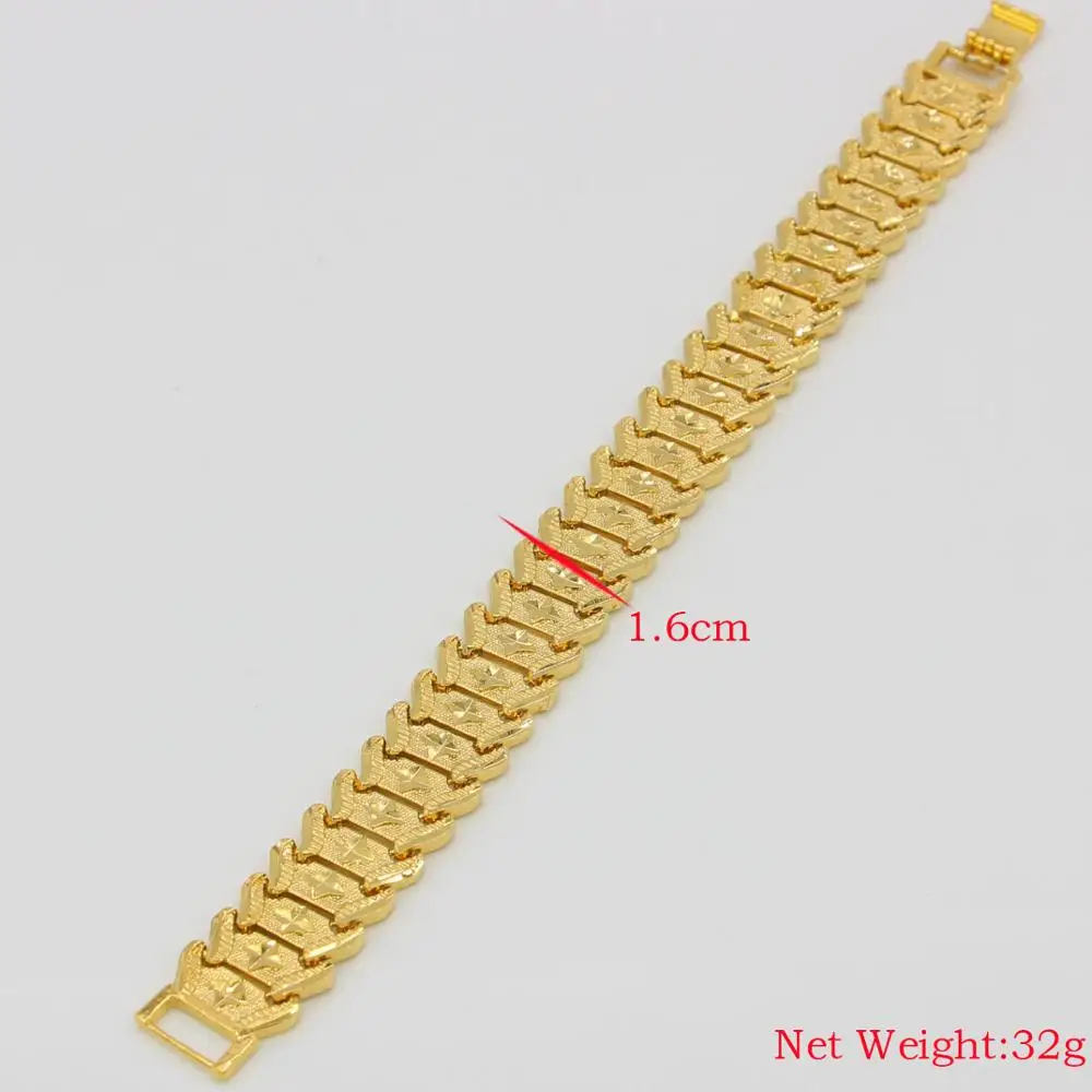 Браслет из Дубая для мужчин и женщин цепной браслет в стиле хип хоп цвета 24