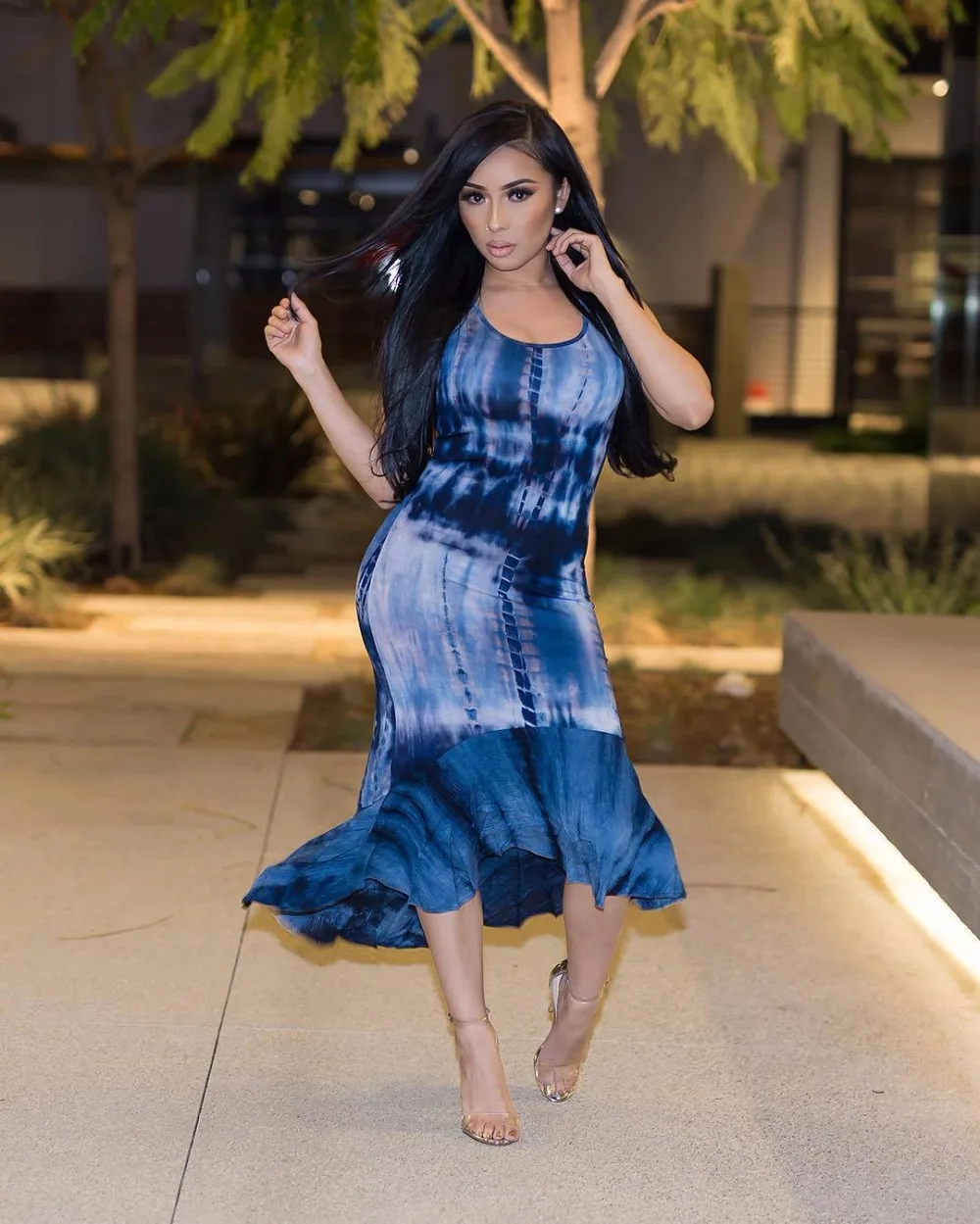 2017 Для женщин пикантные новые модные ночной клуб принт Корректирующие боди для