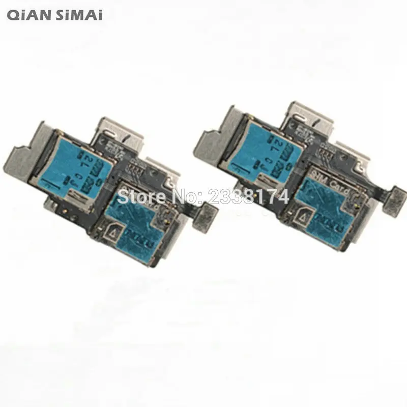 

QiAN SiMAi для Samsung Galaxy I9268 i9260 новый слот для SIM-карты SD кардридер держатель Гнездо гибкий кабель запасные части