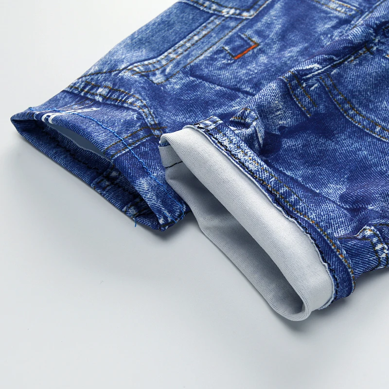 Faux Fur Girls Leggings Kids Pencil Pants Denim Toddlers Trousers Cotton Infant Baby for Children | Детская одежда и обувь