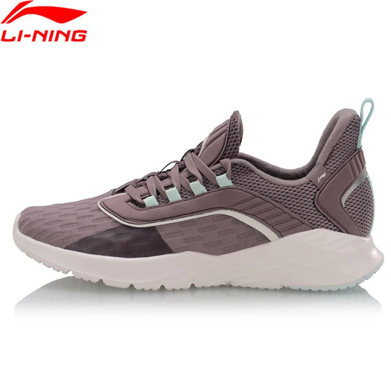 Li-Ning Для женщин CRAZY RUN удобные кроссовки для бега светильник с удобной подкладкой гибкие спортивная обувь кроссовки ARHP022 SJFM19