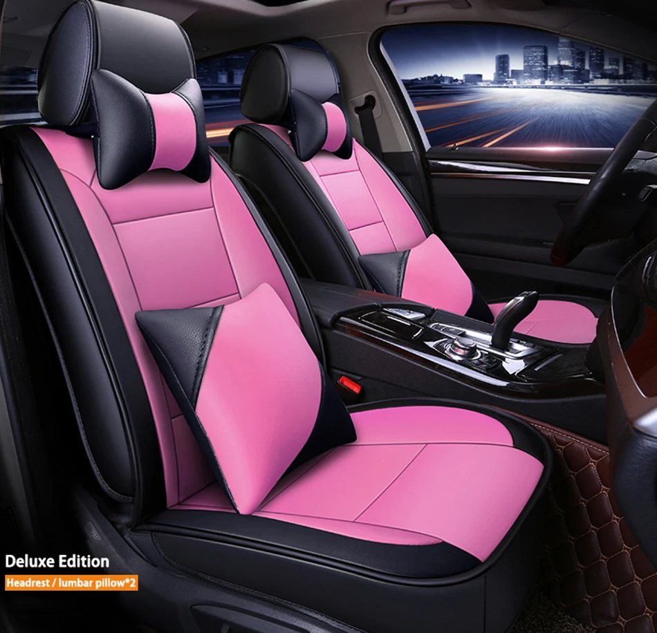 Новые универсальные кожаные подушки для автомобильных сидений для Opel Astra h j gmokka insignia mokka corsa ampera роскошные чехлы для сидений автомобилей