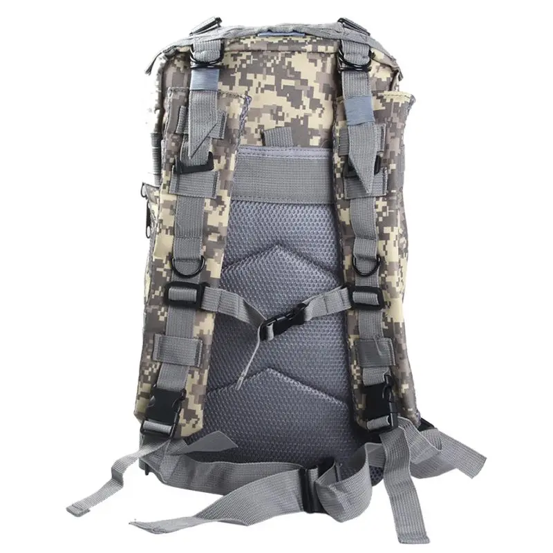 ACU Походный Кемпинг Mil-Tec военный армейский патруль MOLLE штурмовой пакет стиль тактический боевой рюкзак сумка - Цвет: ACU